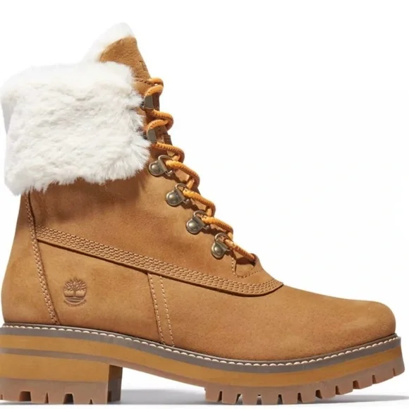 Timberland Courmayeur Valley Shearling Ankle Boots - Picture 2 of 14